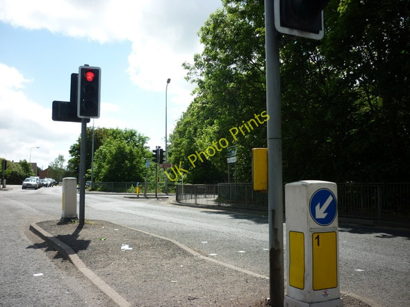 Photo 6"x4" The junction of A535 and High Street, Sandbach Sandbach c2011