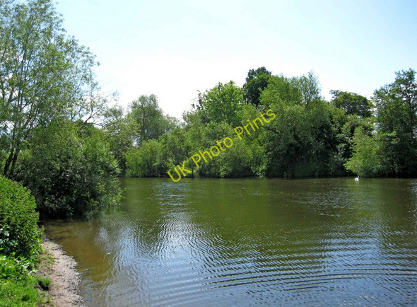 Photo 6"x4" Looking across the River Severn from Northwick Lido, Northwick, Worcester Worcester c2011