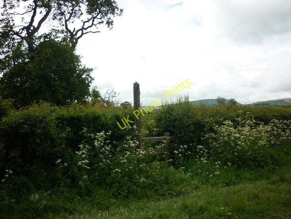 Photo 6"x4" A footpath to Bishop's Castle Newport\/SO3287 c2011