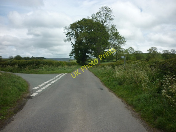 Photo 6"x4" Turn left for Lea Newport\/SO3287 c2011