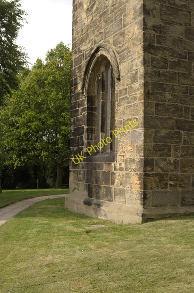 Photo 6"x4" Wall Detail, St Peter's Church Upper Tankersley c2011