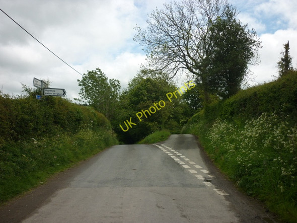 Photo 6"x4" Turn right for Hopesay Edgton c2011