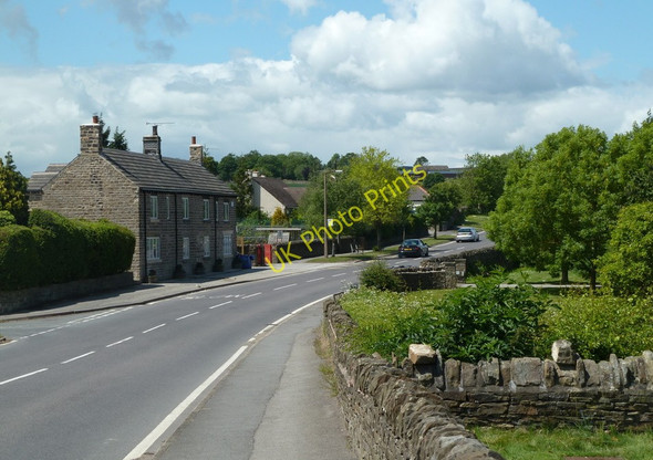 Photo 6"x4" Main Road, Holmesfield Common Cartledge c2011