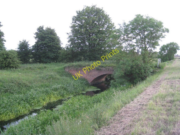 Photo 6"x4" Bridge over South Engine Drain Woodhouse\/SE7808 c2011