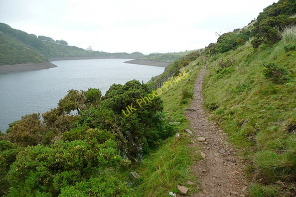 Photo 6"x4" Path alongside Meldon Reservoir Meldon\/SX5592 c2011
