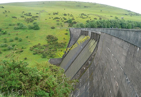 Photo 6"x4" Meldon Reservoir dam Meldon\/SX5592 c2011
