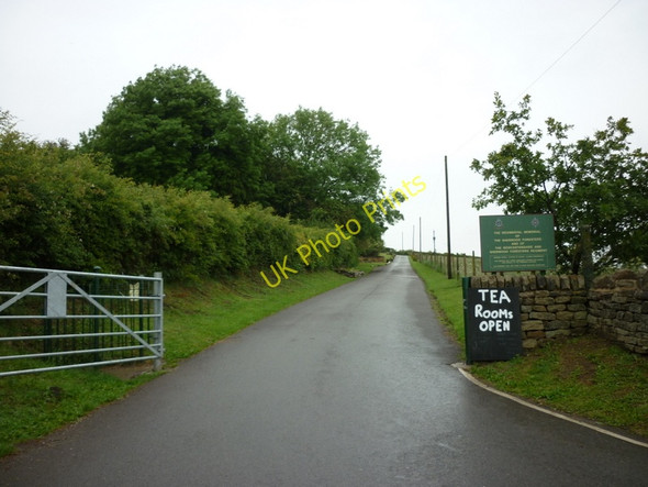 Photo 6"x4" The entrance to a Regimental Memorial Crich c2011