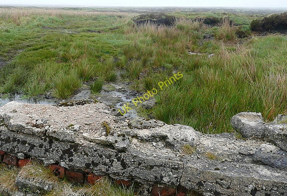 Photo 6"x4" Remains at Rattlebrook Kitty Tor c2011