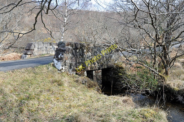 Photo 6"x4" Road Bridge over Allt Gleann an t-Strathain Inverkirkaig c2008