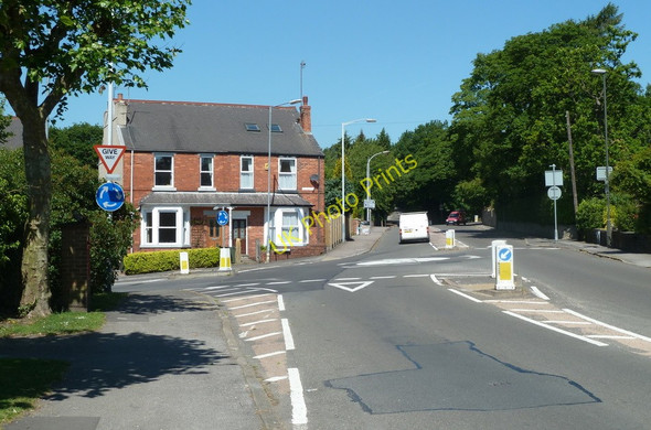 Photo 6"x4" Road junction, Old Road and Storrs Road Ashgate c2011