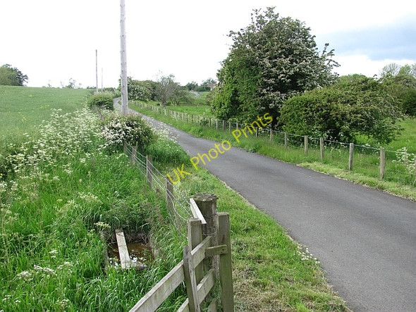 Photo 6"x4" Road to Barmoor Mill Bowsden c2011
