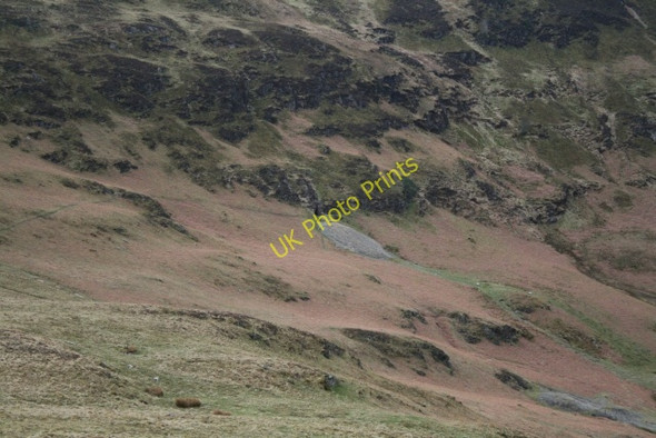 Photo 6"x4" Disused Mine Shaft Little Town\/NY2319 c2008