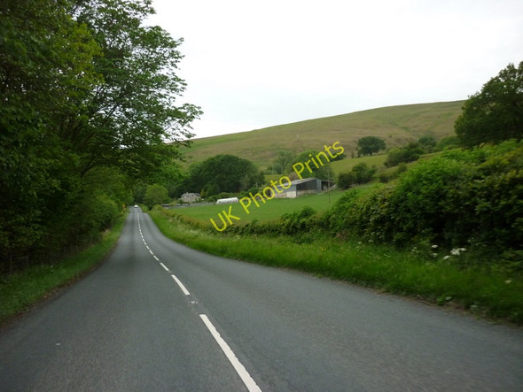 Photo 6"x4" Hill End Farm, from the A489 Plowden c2011