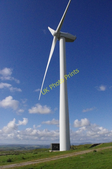 Photo 6"x4" Caton Moor wind turbine Brookhouse\/SD5464 c2011