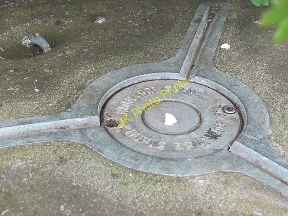 Photo 6"x4" Bowsden West triangulation pillar Bowsden c2011