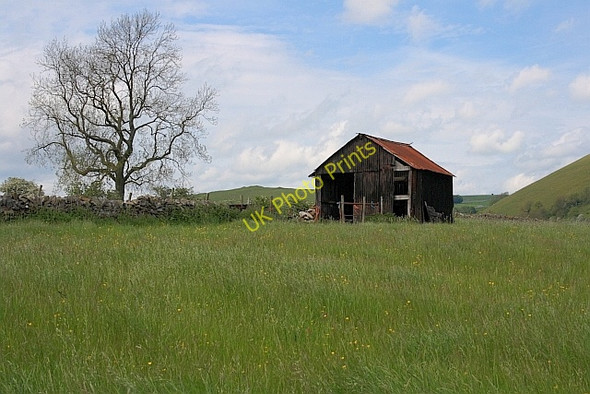 Photo 6"x4" Hay Field Longnor\/SK0864 c2011