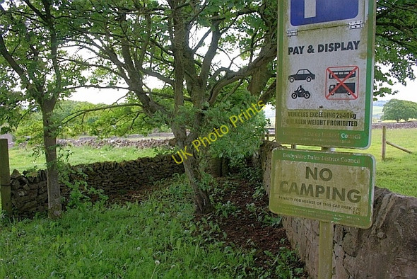Photo 6"x4" No Camping Little Longstone c2011