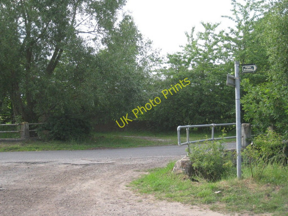 Photo 6"x4" The bridleway to Blyton and the road from Laughton to Morton Gunthorpe\/SK8096 c2011