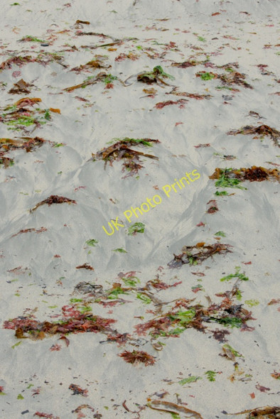 Photo 6"x4" Multicoloured beach, Lund Underhoull c2011