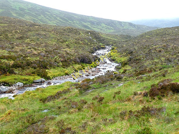 Photo 6"x4" Allt a' Chlaiginn Allt a' Chlaiginn\/NH1263 c2011