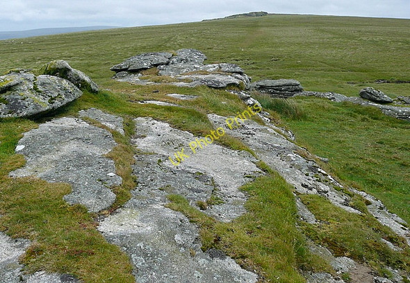 Photo 6"x4" Lower White Tor Postbridge c2011