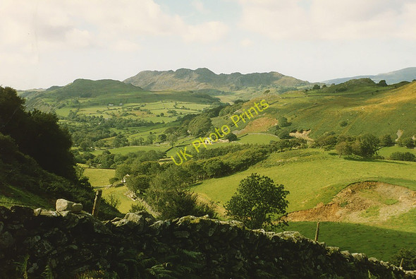 Photo 6"x4" View west from above Tyddyn Mawr Dolgellau c1987