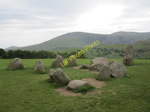 Photo 6"x4" Castlerigg Stone Circle: the Sanctuary Briery c2011
