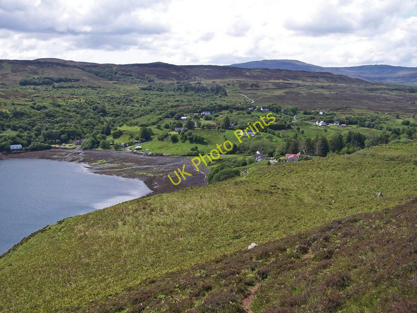 Photo 6"x4" Towards Camastianavaig from Creagan na Sgalain Camastianavaig c2011
