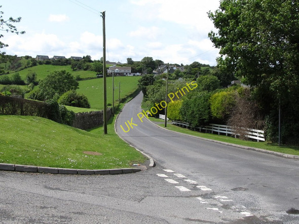 Photo 6"x4" View West along St Patrick's Road at Raholp Saul\/J5046 c2011