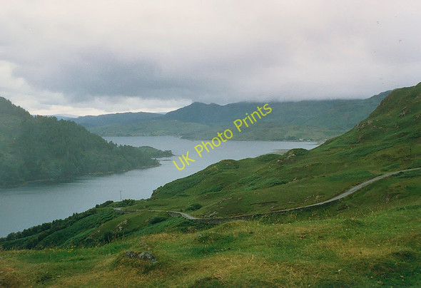 Photo 6"x4" The road up Carr Brae Letterfearn c1988