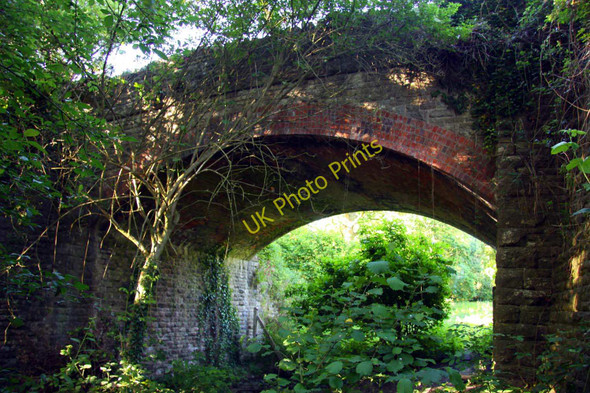 Photo 6"x4" The Butts Road railway bridge Horspath c2011