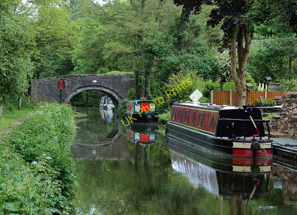 Photo 6"x4" Caldon Canal at Cheddleton, Staffordshire Churnet Grange c2011