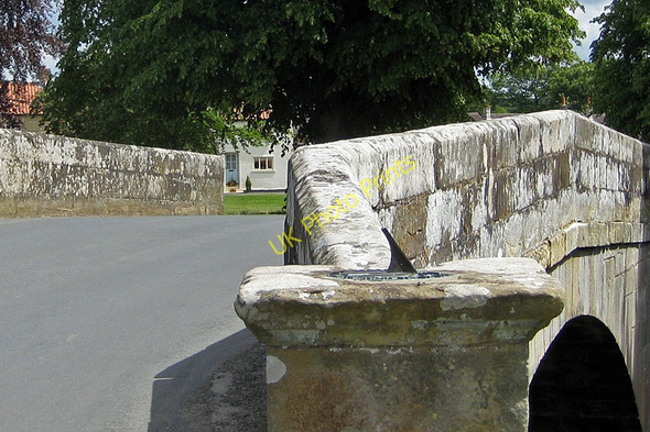 Photo 6"x4" Sundial on Sinnington Bridge Sinnington c2011