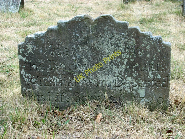 Photo 6"x4" St Mary's church, Sweffling - old gravestone Sweffling c2011 P1