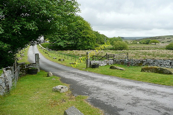 Photo 6"x4" Driveway to Two Bridge Hotel Two Bridges\/SX6075 c2011