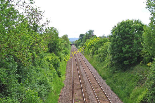 Photo 6"x4" Railway at Rushwick Broadmore Green c2011
