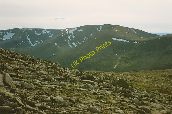 Photo 6"x4" View towards Braeriach Allt a' Choire Mh\u00f2ir\/NN9899 c1989
