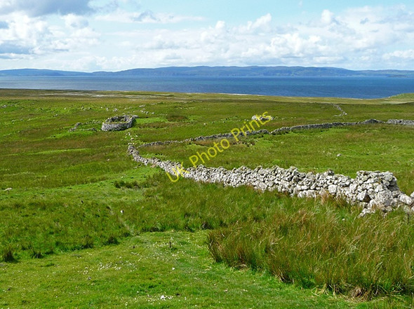 Photo 6"x4" Remains of a settlement in Kilmuir Kilvaxter \/ Cille a' Bhacstair c2011