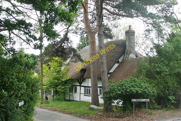Photo 6"x4" House on Knapp Lane Court Corner c2011
