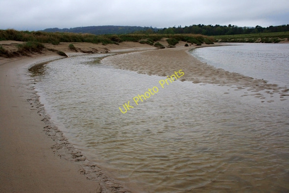 Photo 6"x4" River Pool at Low Tide Haverthwaite c2008