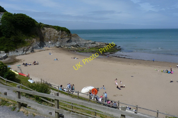 Photo 6"x4" Aberporth - West beach Aberporth c2011