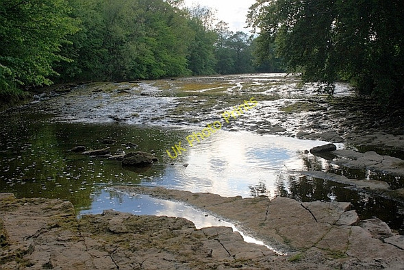 Photo 6"x4" River Ure West Tanfield c2011