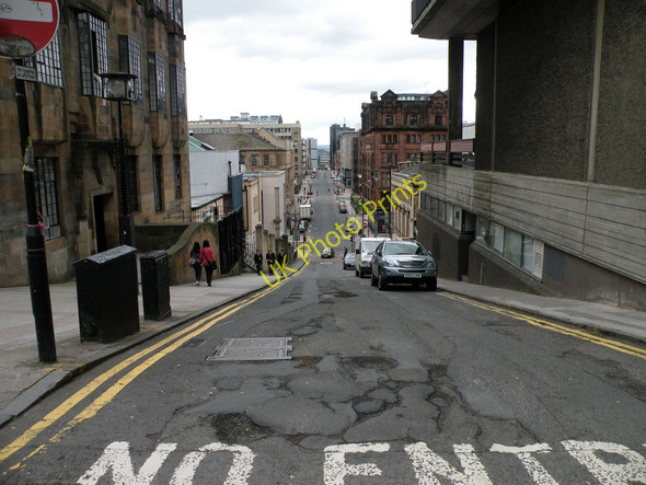 Photo 6"x4" Scott Street Glasgow c2011