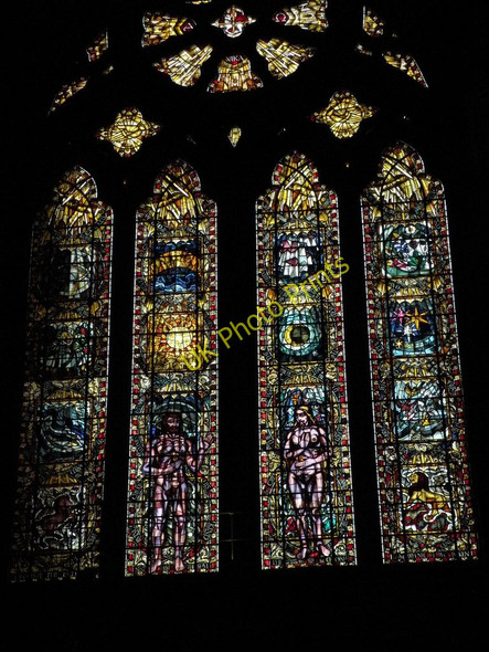 Photo 6"x4" Glasgow Cathedral west window Glasgow c2011