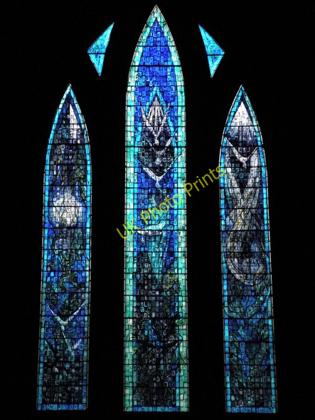 Photo 6"x4" Glasgow Cathedral north aisle window Glasgow c2011