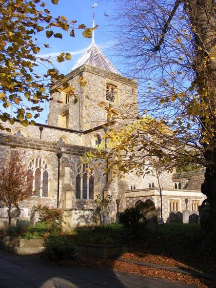 Photo 6"x4" Saint Nicholas Church Arundel c2010