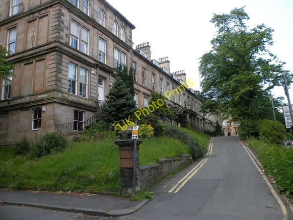 Photo 6"x4" Belgrave Terrace Glasgow c2011