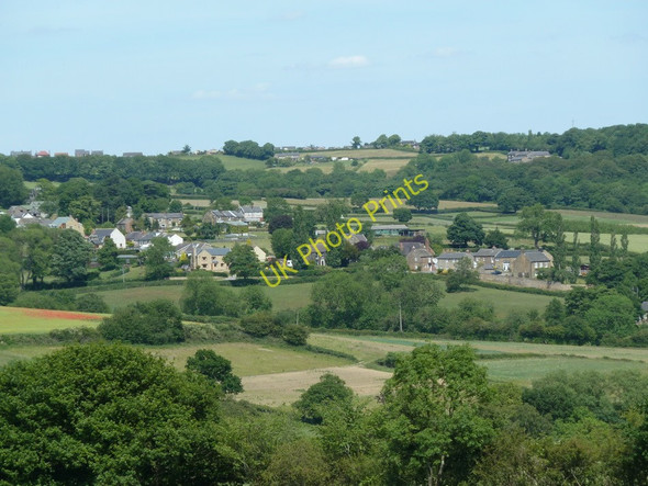 Photo 6"x4" View of Ridgeway from the southwest Ford\/SK4080 c2011