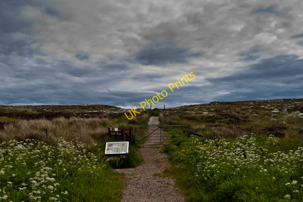 Photo 6"x4" The way to Badbea Creagan Cosach c2011