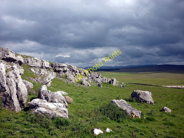 Photo 6"x4" Limestone outcrops, Hardendale Nab Hardendale c2011
